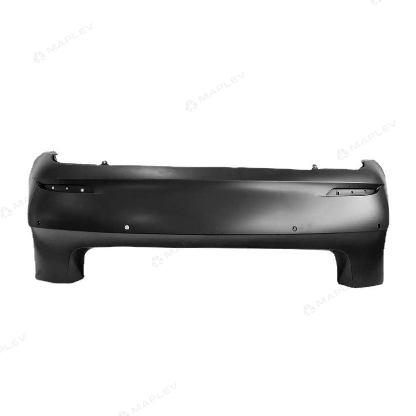 Rear Bumper Fascia Unpainted With Park Assist Sensor Holes — Tesla OE 1916698-S0-A